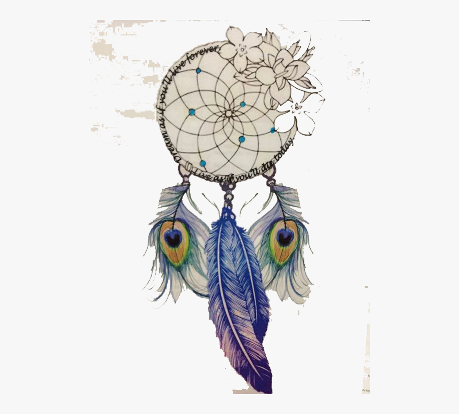 Tattoo Feather Drawing Dreamcatcher Free Download Image