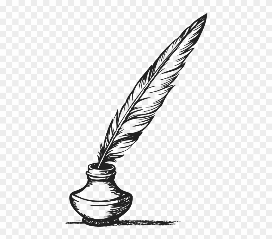 Feather Clipart Pen And Ink