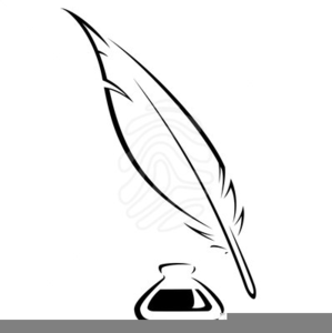 feather clipart pen