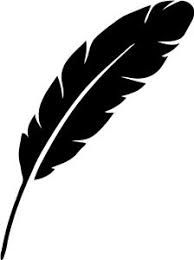 Image result for feather silhouette clipart