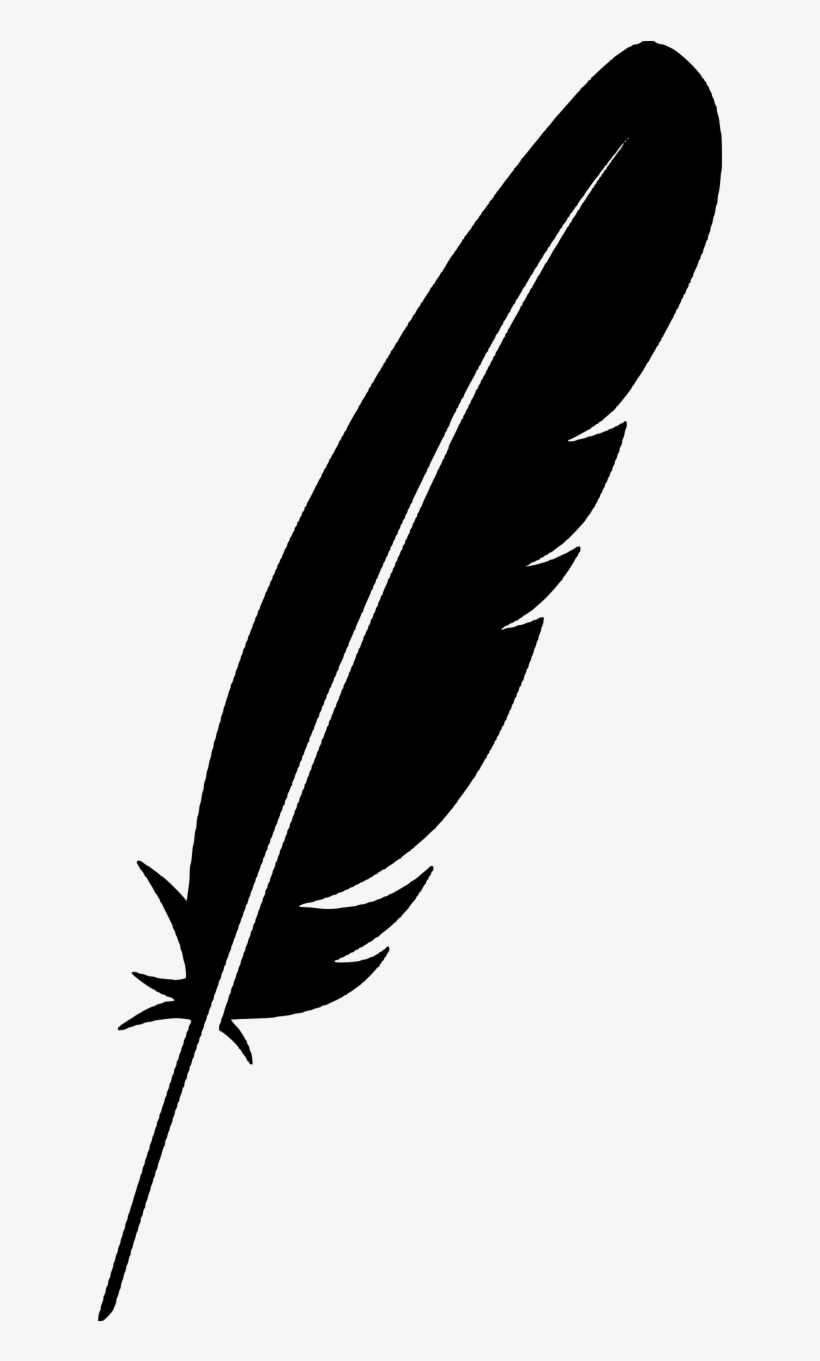 feather clipart simple