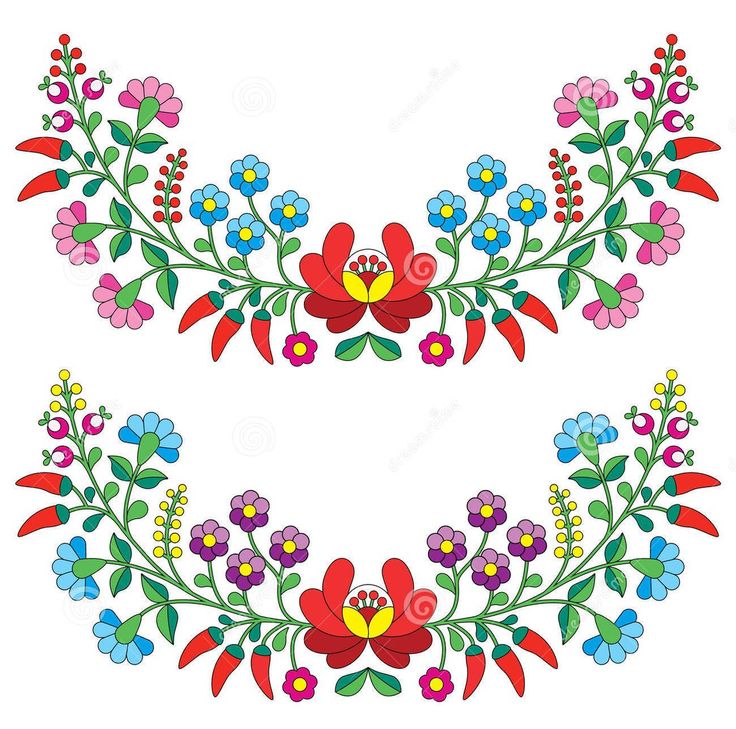 Mexican Flowers Clipart