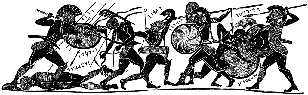 Ancient Battle Clipart