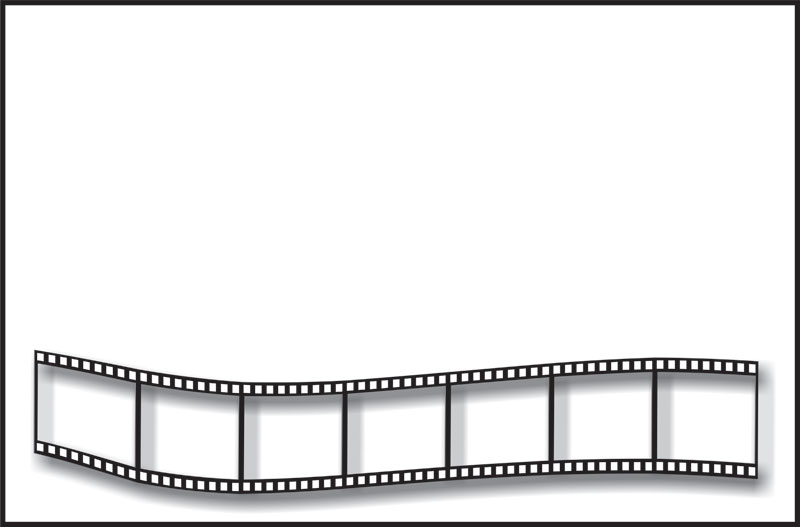 film reel clipart curved