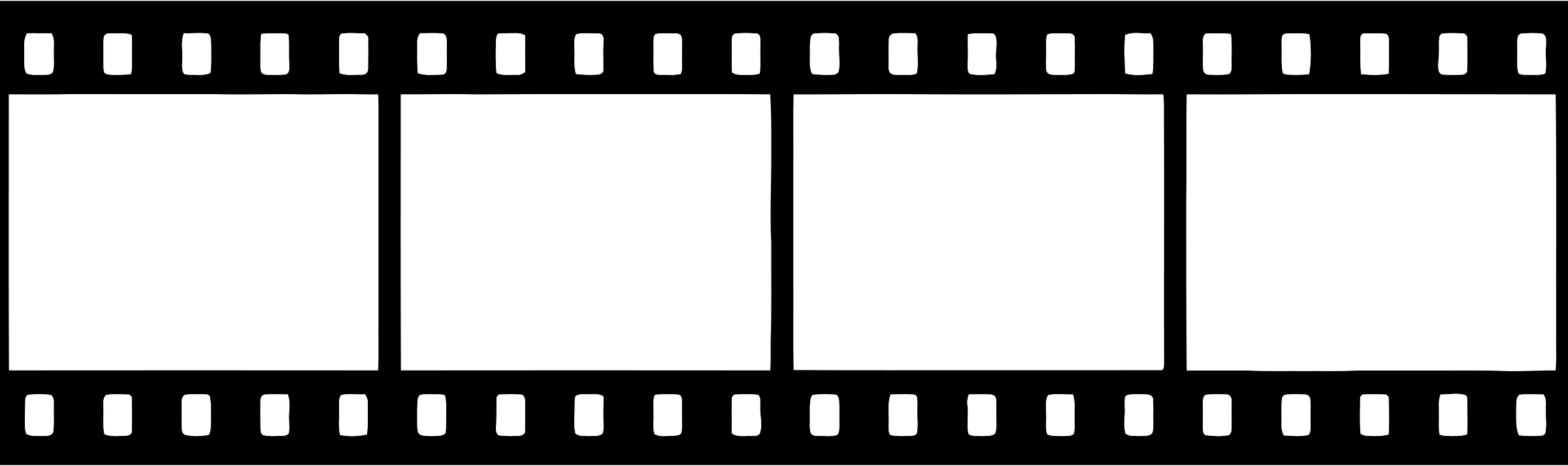 Movie reel film clip art image