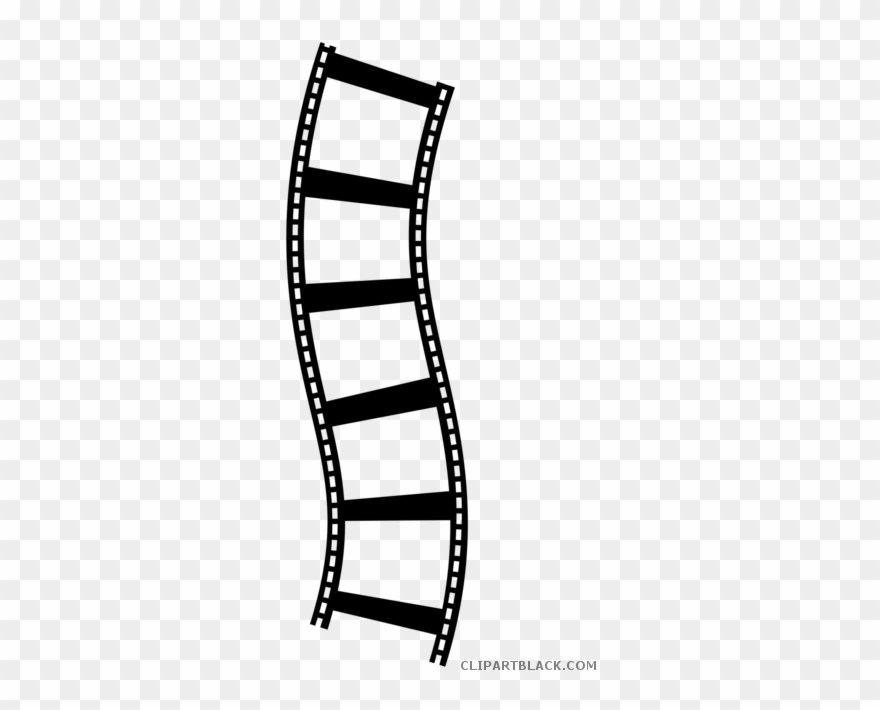 Movie Reel Tools Free Black White Clipart Images
