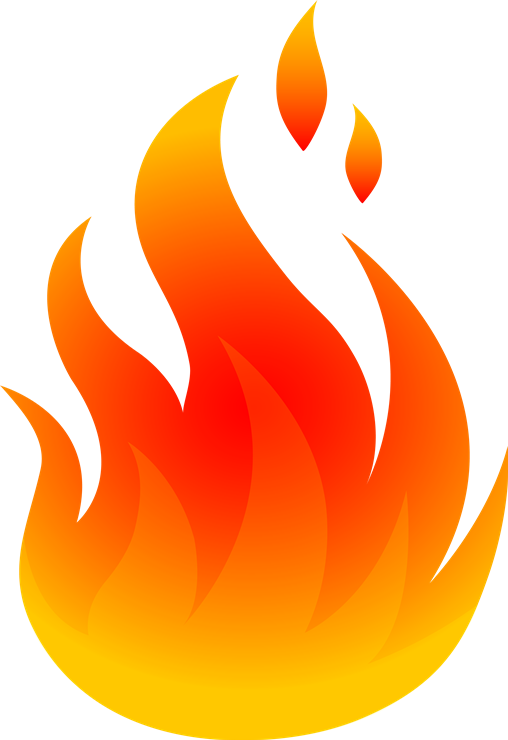 Fire clipart logo.