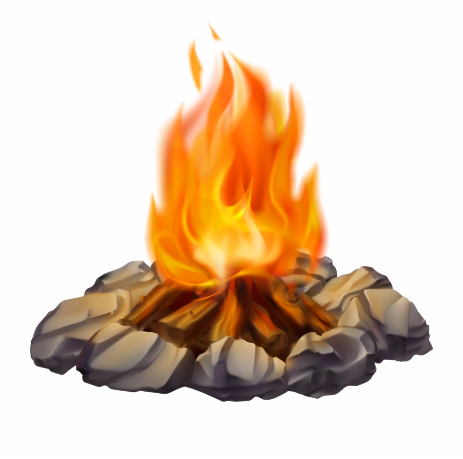 Camp fire png.