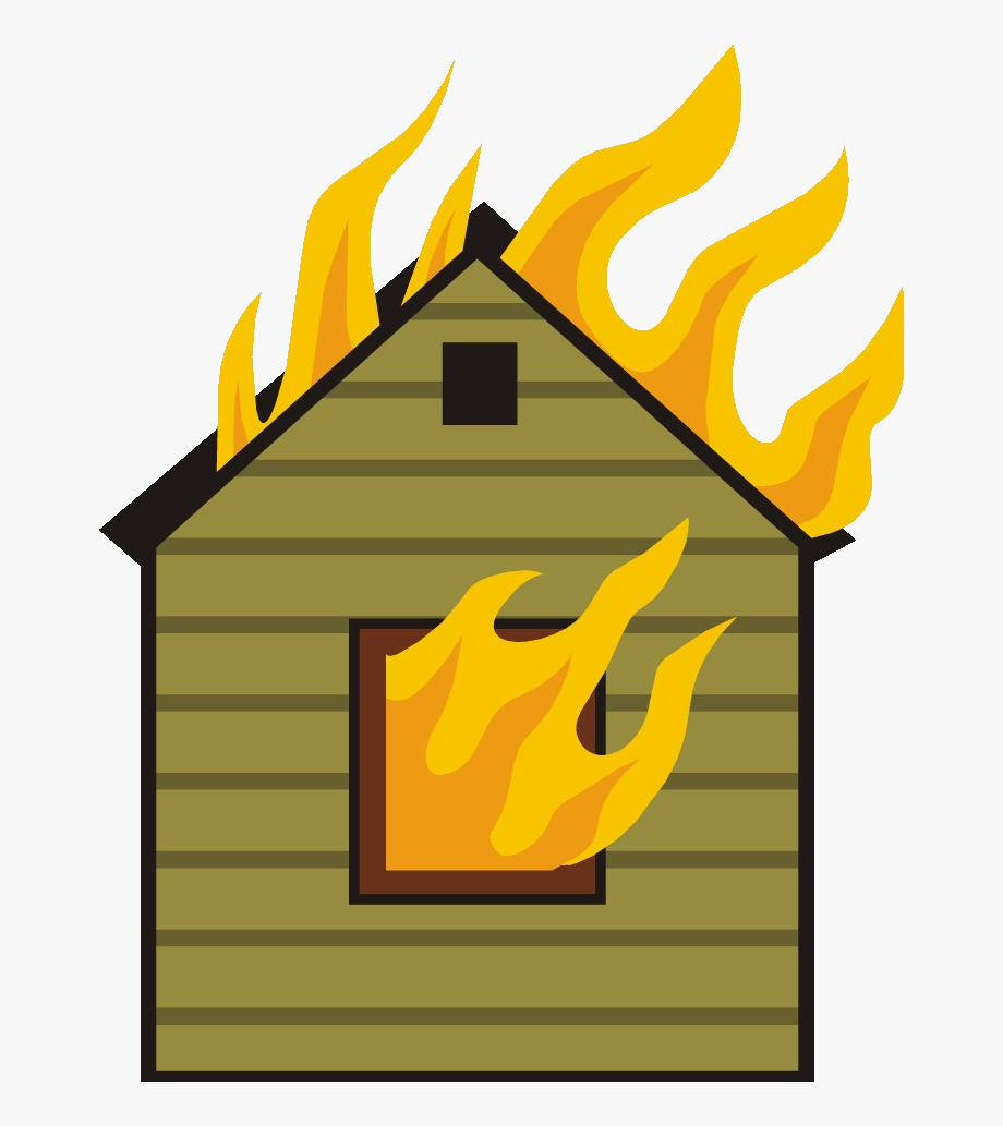 Fire house clipart.