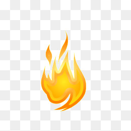 Small fire png.