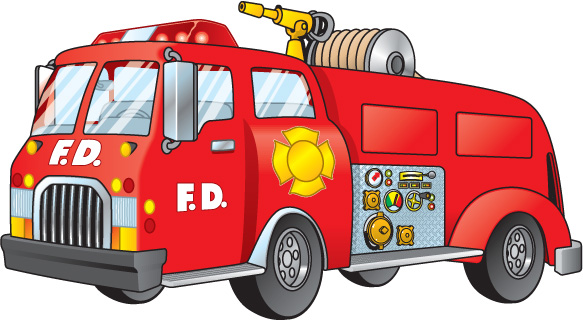 fire engine clipart