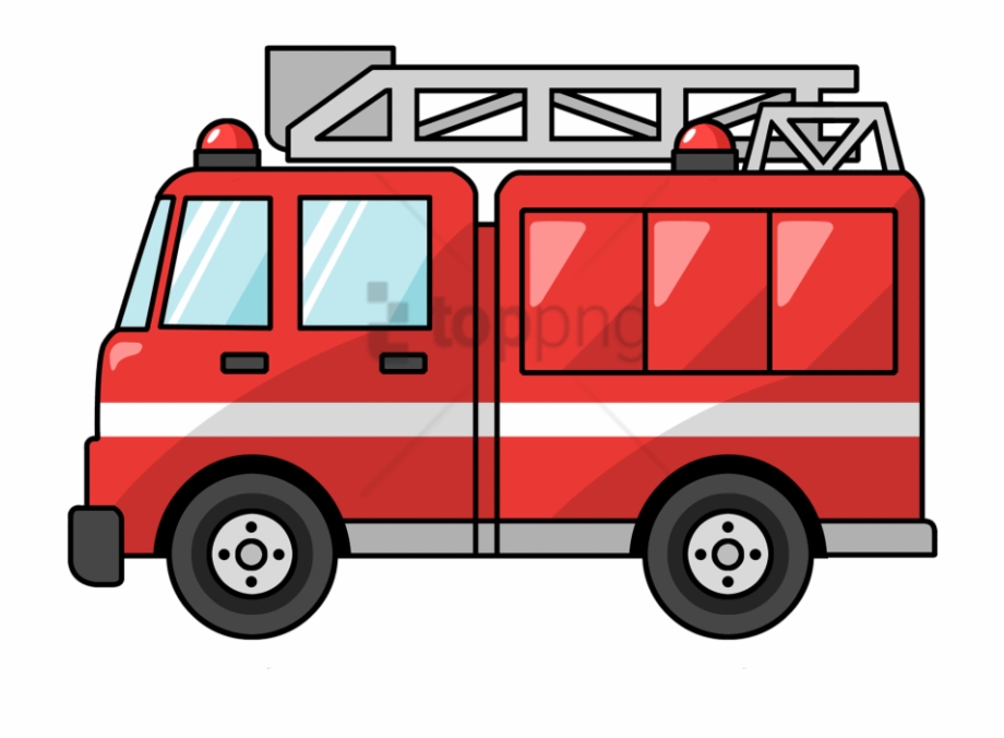Free Png Download Cartoon Fire Truck Png Images Background