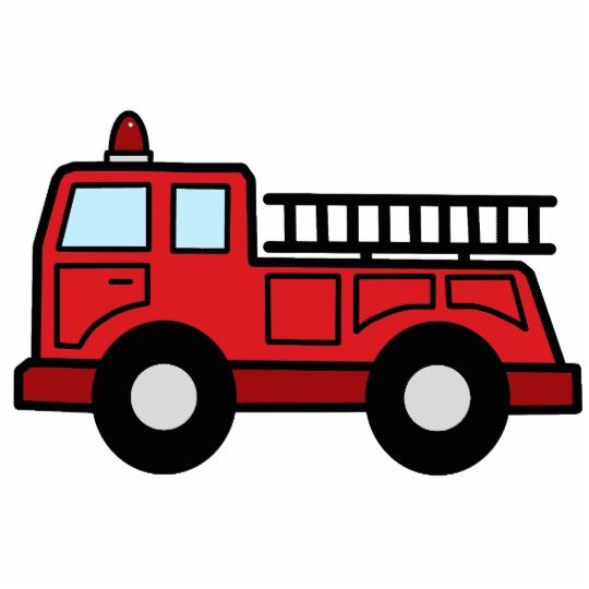 fire engine clipart cartoon