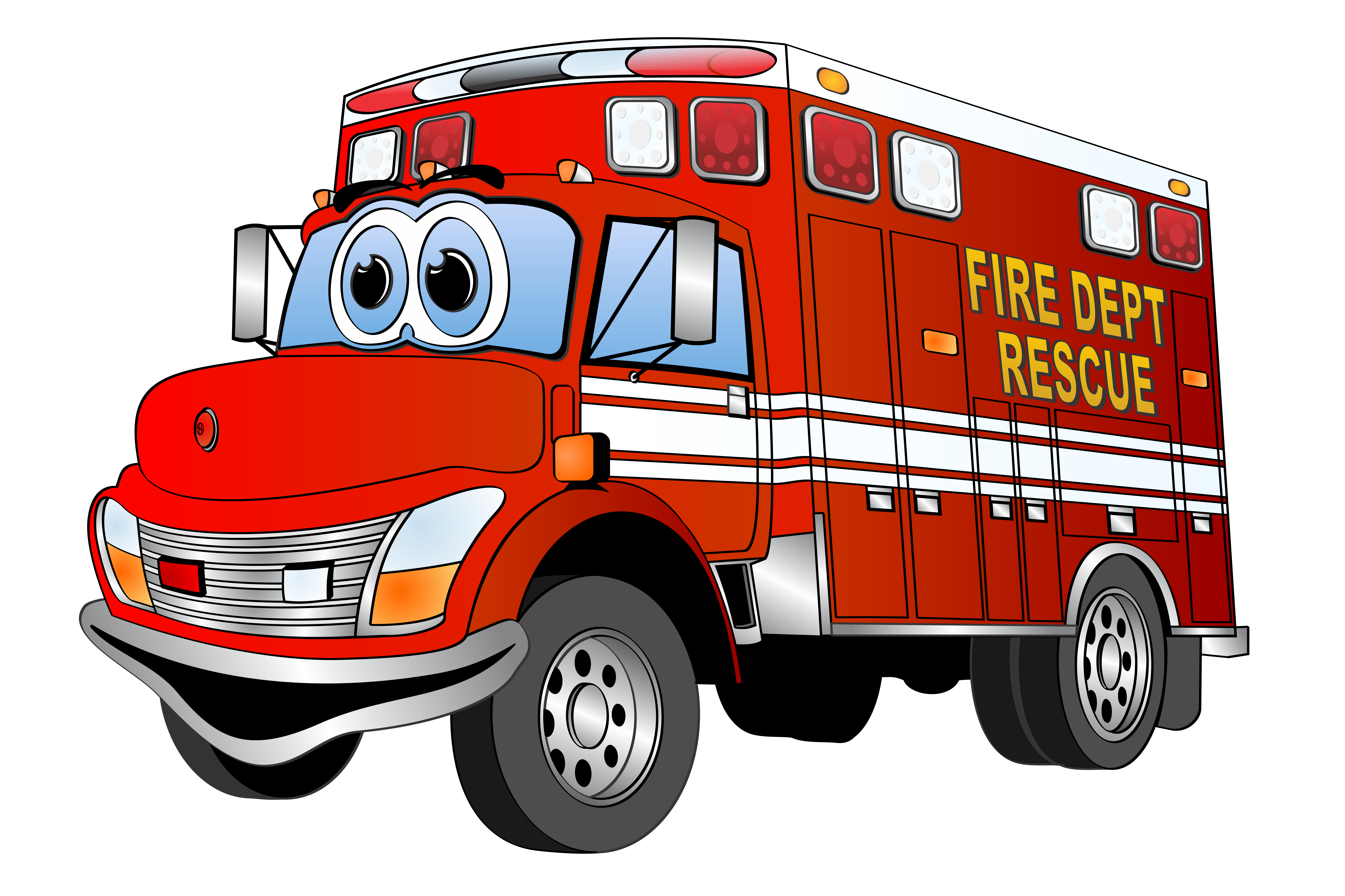 Free Cartoon Fire Truck Pictures, Download Free Clip Art