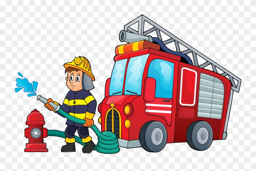 Cartoon firefighter pictures.