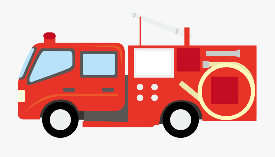 Cartoon fire truck.