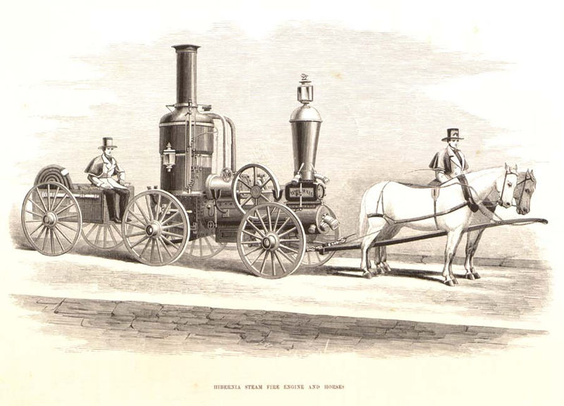 Horse Drawn Fire Engines