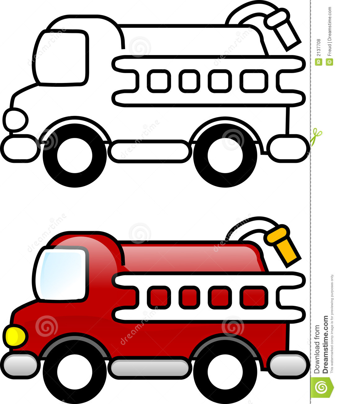 Free Fire Truck Clipart