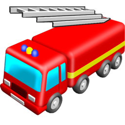 Free Fire Truck Clipart