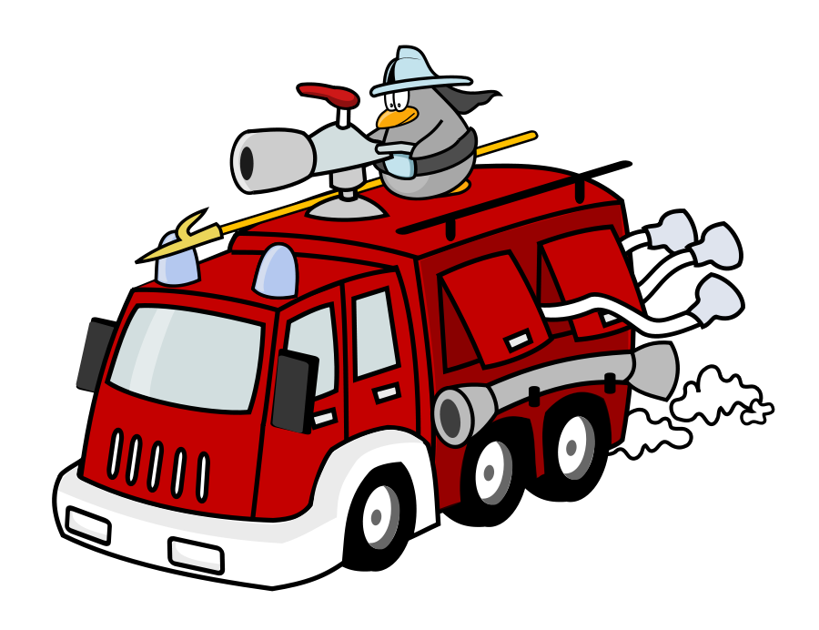 Fire engine Fire station Fire department Firefighter Clip