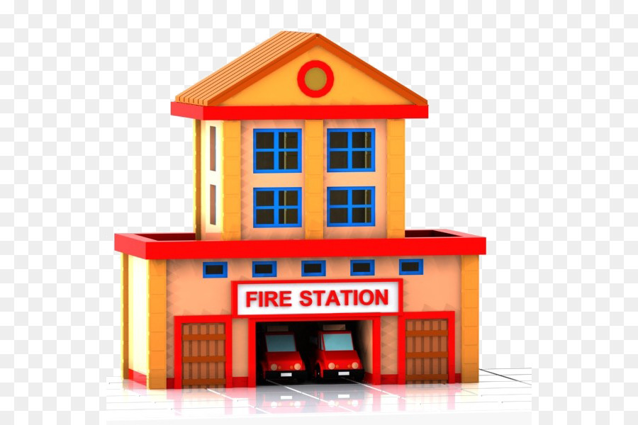 fireman clipart fire station