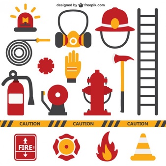 Firefighter tools png.