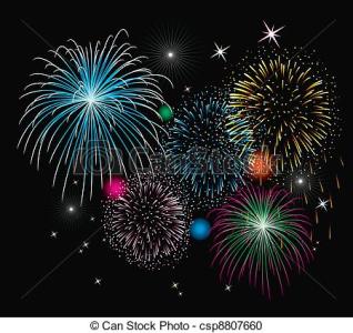 Fireworks clipart animated.
