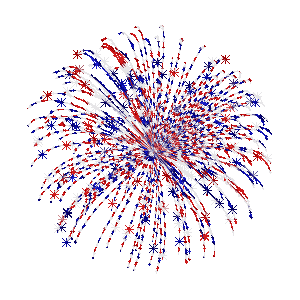 fireworks clipart free animated