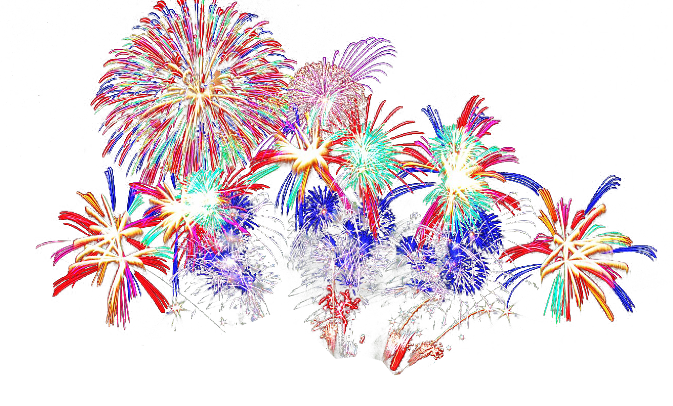 Fireworks png images.