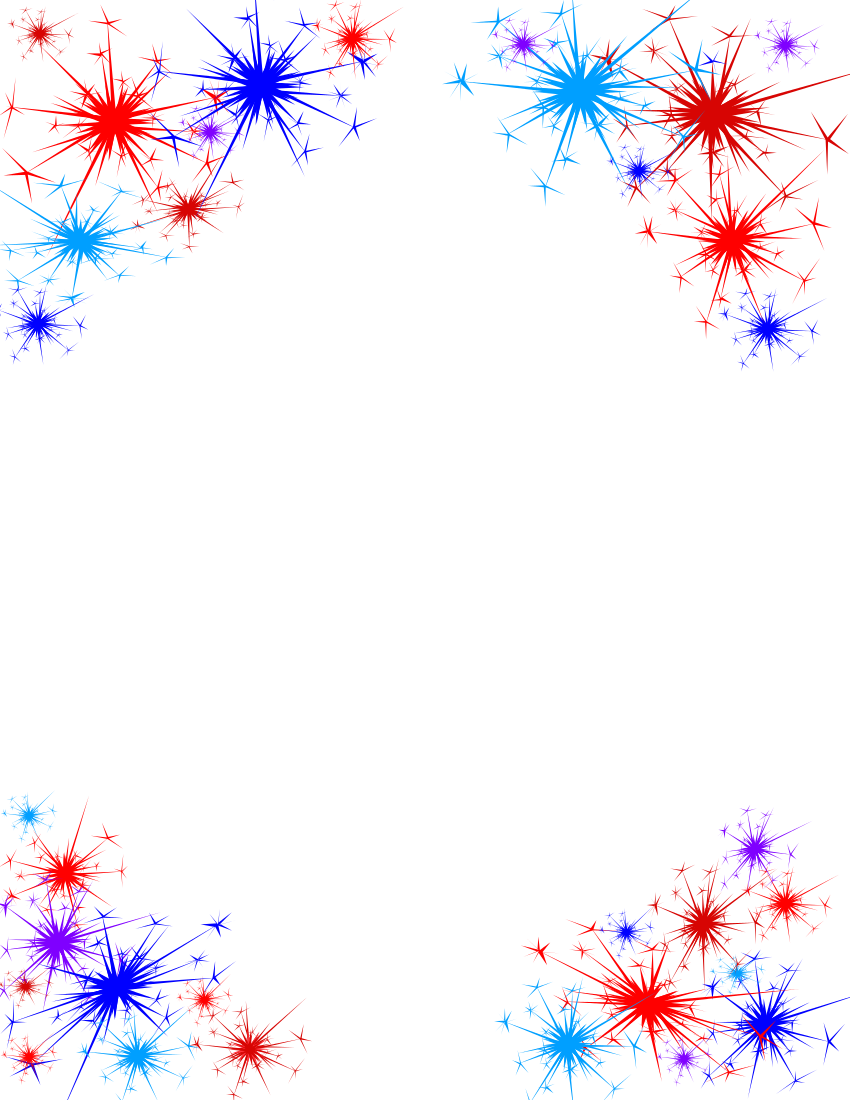 Fireworks Clipart No Background