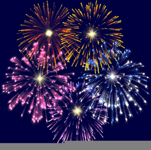 Clipart fireworks free.