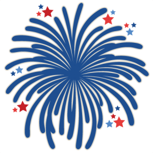 fireworks clipart free silhouette