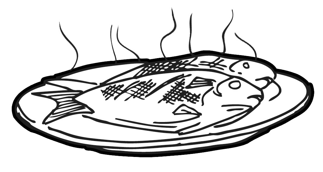 Best Cooked Fish Clipart