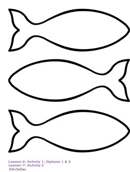 Simple fish clipart.