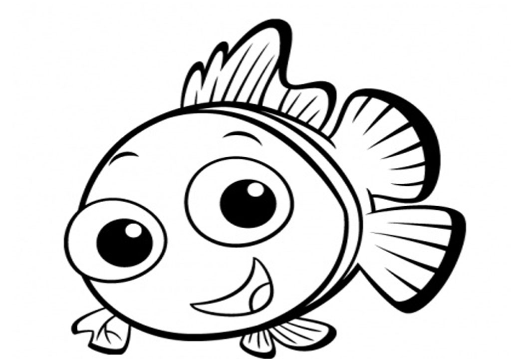 Free Cute Fish Outline, Download Free Clip Art, Free Clip