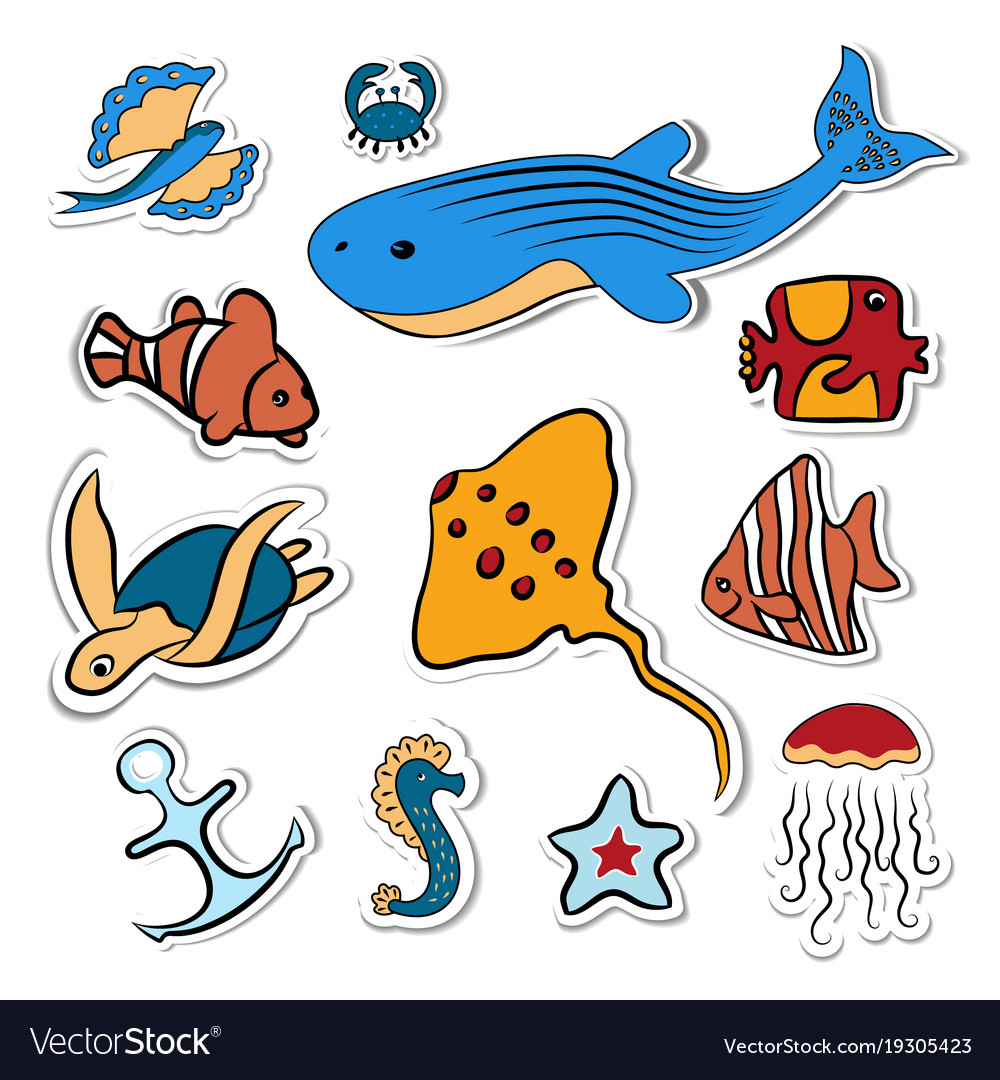 Clipart with deepsea.