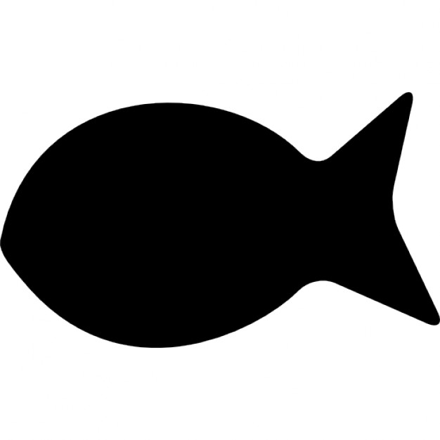 Free fish silhouette.