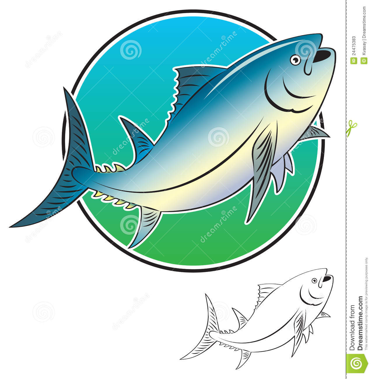 Tuna Fish Clip Art
