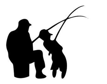 Dad and son fishing svg dxf file instant download silhouette