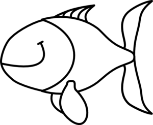 Fish black and white fishing clipart black and white free