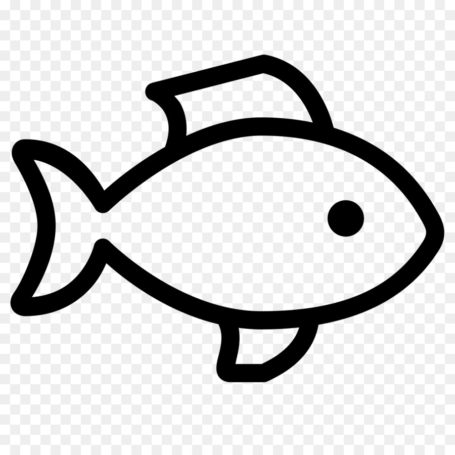 Simple Fish Png Black And White
