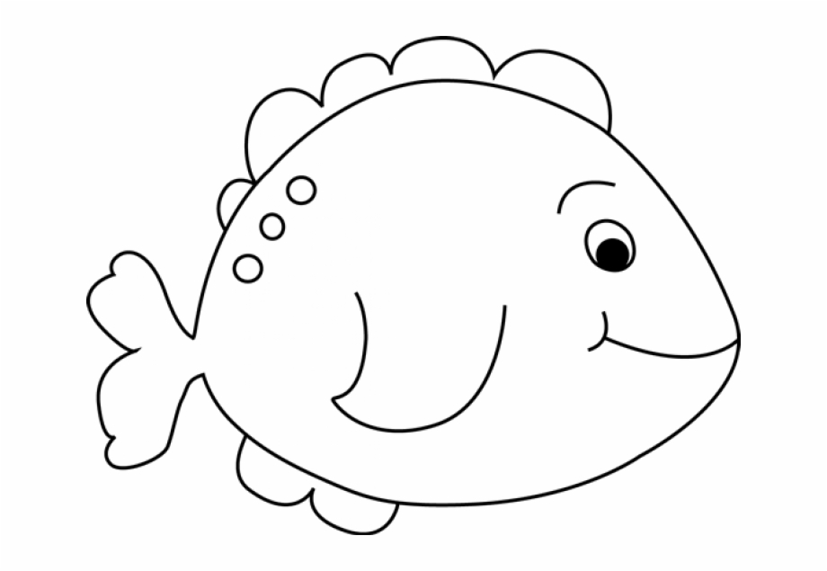 Fish Clipart Black And White Camping Clipart