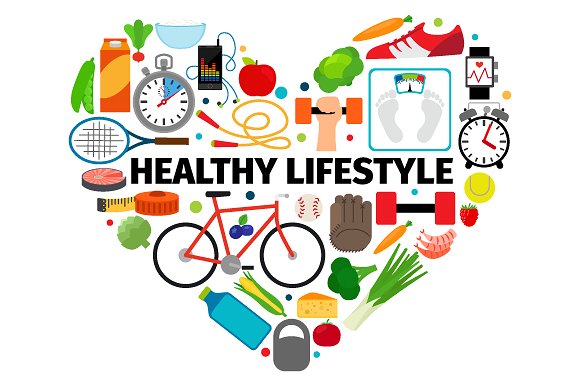 Fitness clipart healthy lifestyle, Fitness healthy lifestyle