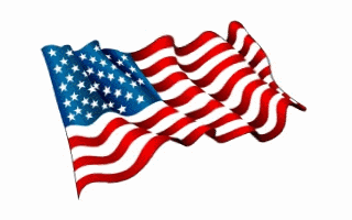American Flag Clipart cartoon
