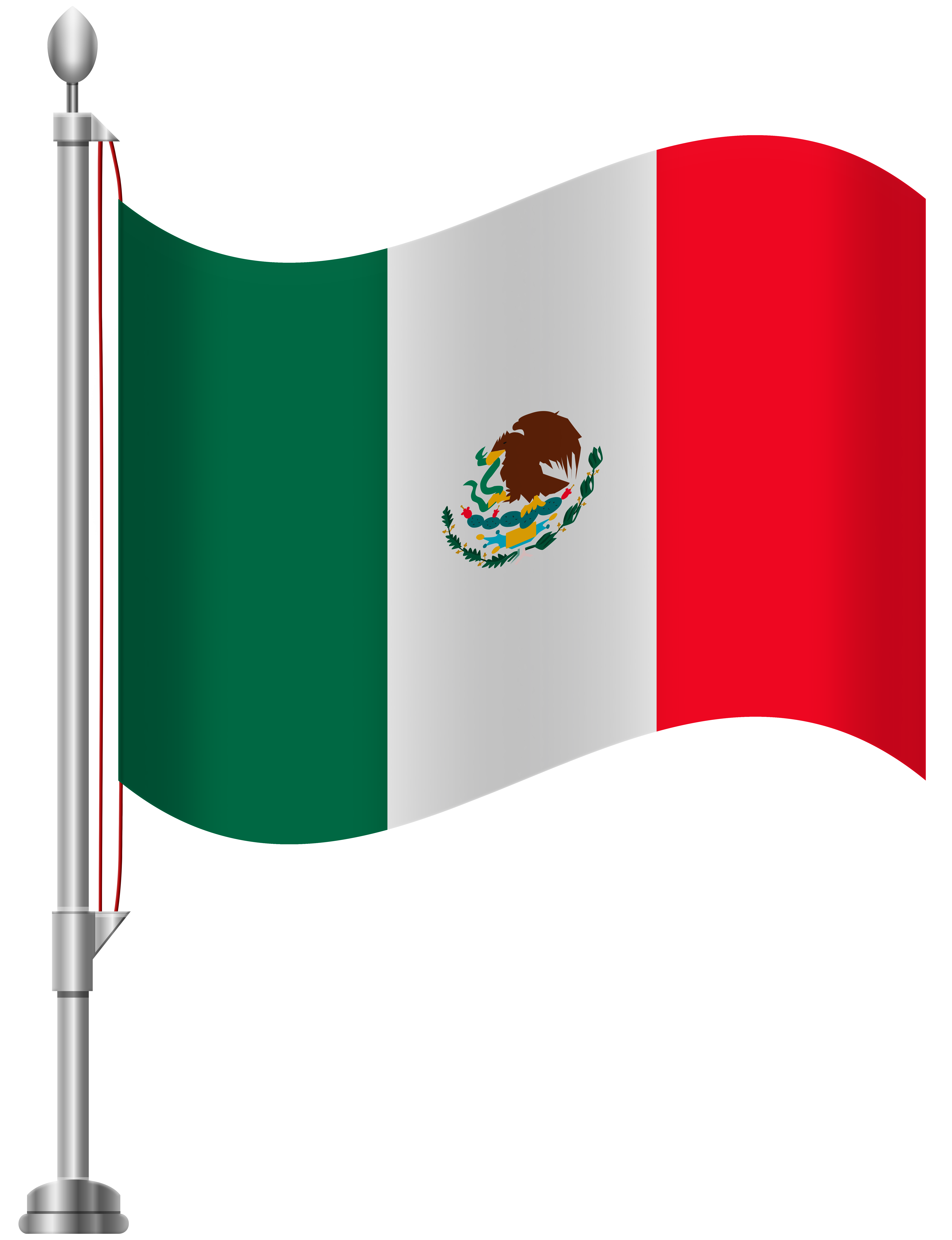 Mexico Flag PNG Clip Art