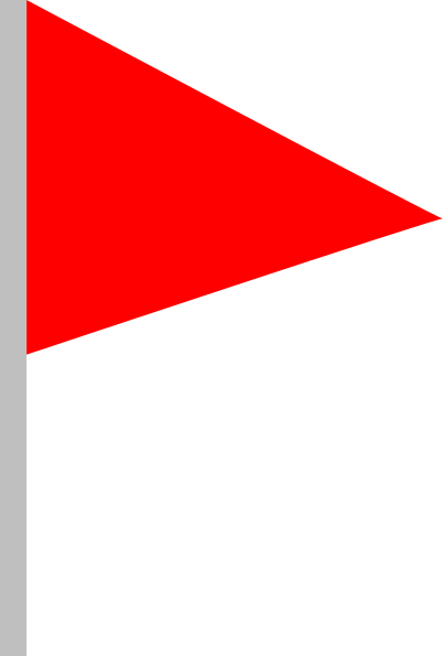 flag clipart triangle