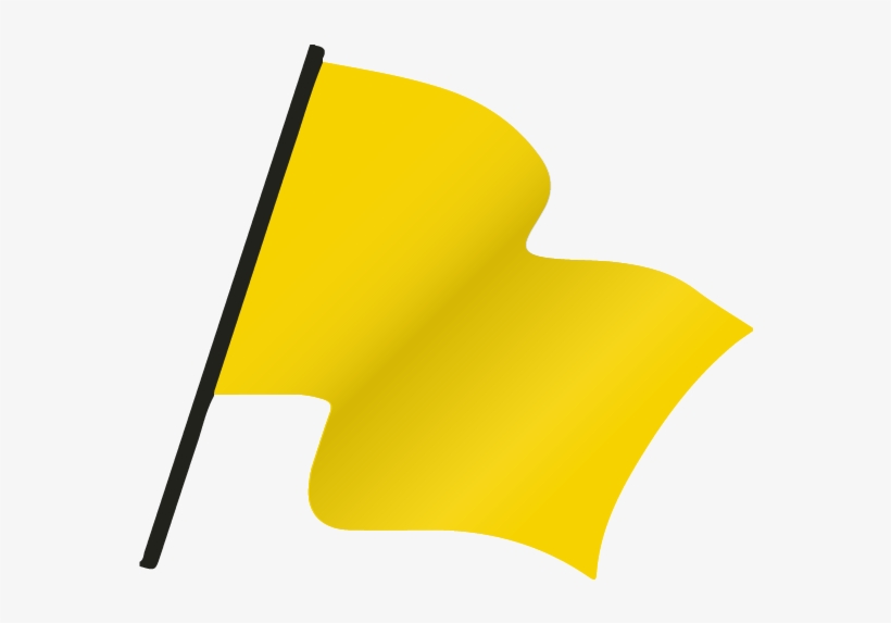 Flag clipart yellow.