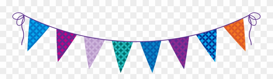 Birthday Party Flag Png Clipart