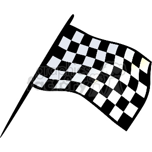 Checkered flag clipart.