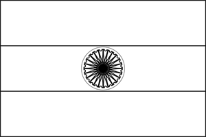 India Flag PNG, SVG Clip art for Web